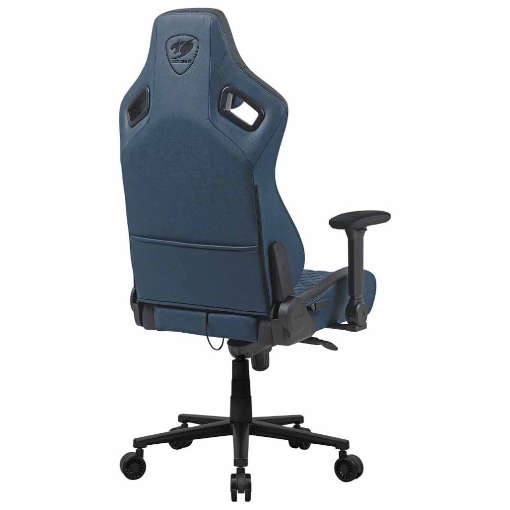 Chaise de jeu COUGAR DEFENSOR S : une assise plus profonde et plus large, un dos bien soutenu 3 COUGAR DEFENSOR S bleu