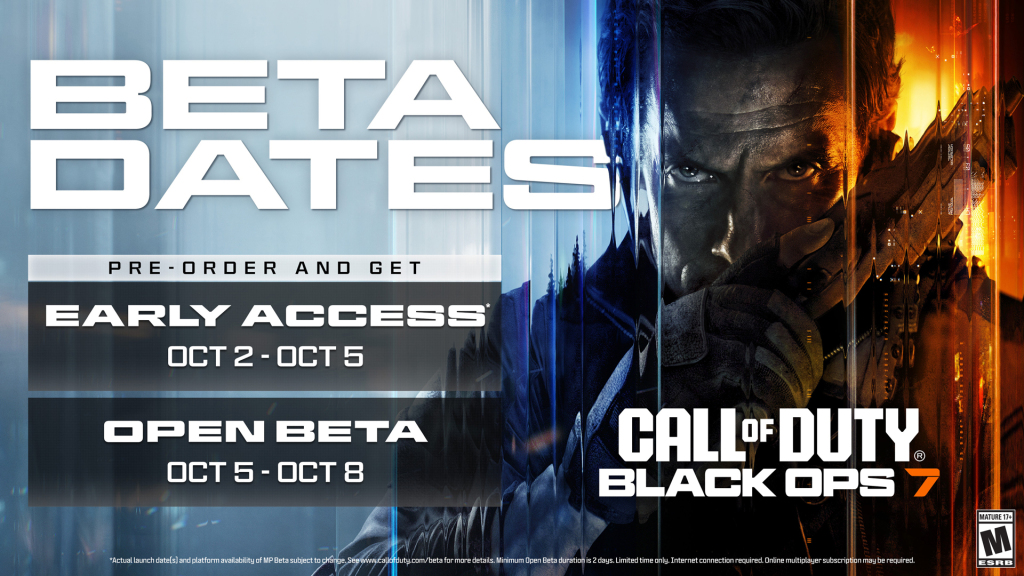Call of Duty Black Ops 7 : Date de sortie, Beta ouverte, Trailers, modes, éditions et prix 3 Call of Duty black ops 7 beta