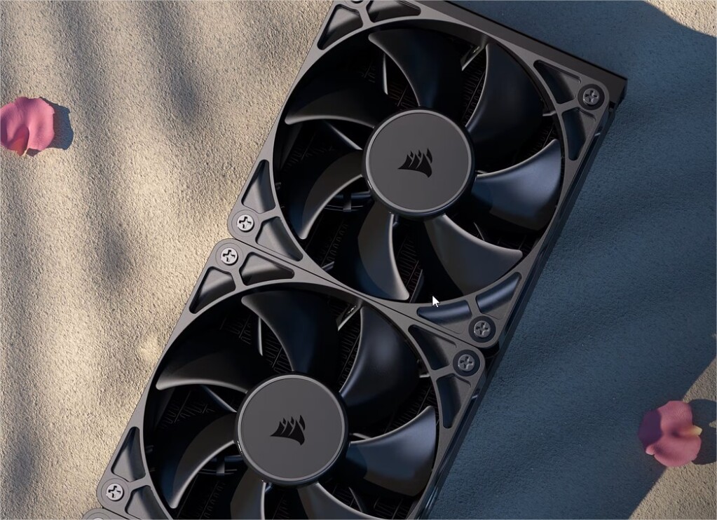 Corsair NAUTILUS RS LCD : l'AIO avec écran LCD enfin abordable 4 Corsair NAUTILUS RS LCD fans