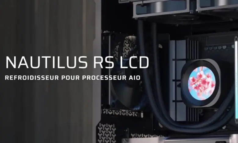 Corsair NAUTILUS RS LCD hero