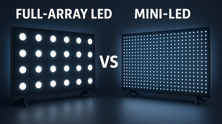 Full Array LED vs Mini LED featured