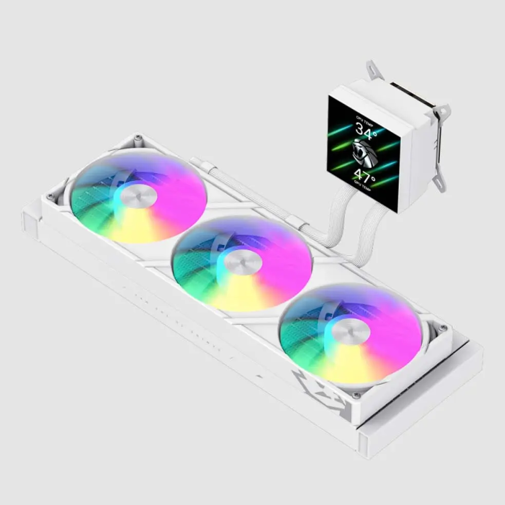 GAMEMAX Glacier blanc 360 2