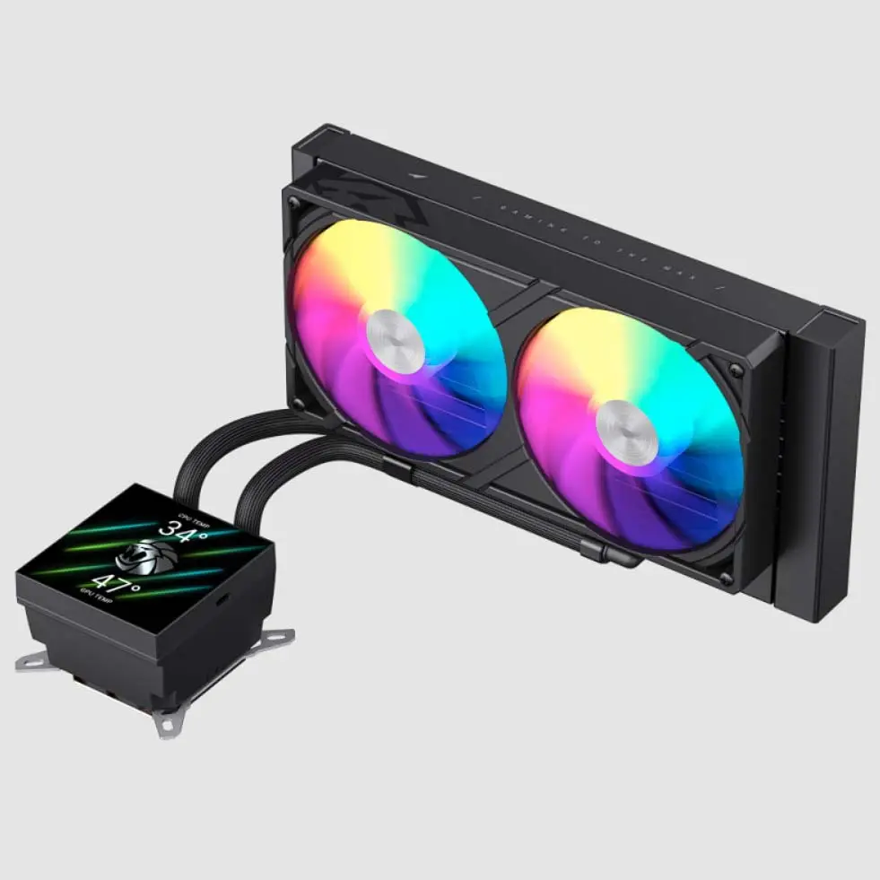 GAMEMAX Glacier noir 240 1