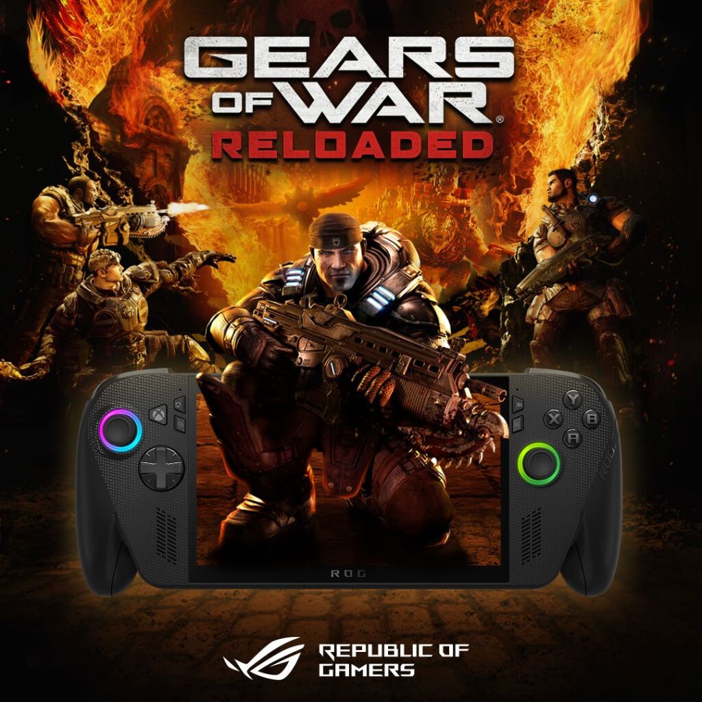 Gears of War Reloaded certifié ROG Xbox Ally X