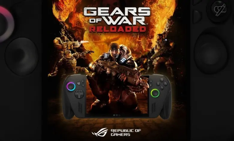 Gears of War Reloaded certifié ROG Xbox Ally X Hero