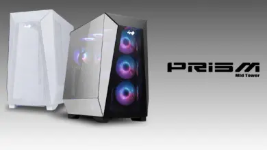 InWin lance PRISM « Sky Mirror White », un boîtier moyen-tour au design élégant en verre 16 InWin Prism Couv