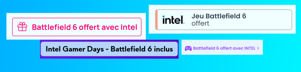 💥 Intel Battlefield 6 gratuit : fiasco total, les revendeurs abandonnent déjà l’offre 4 Intel Battlefield 6 gratuit mentions