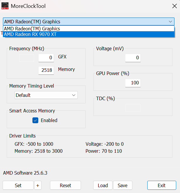 MoreClockTool 2.0 (MCT) : une alternative premium pour overclocker les cartes Radeon 5 MORE CLOCK TOOL 20