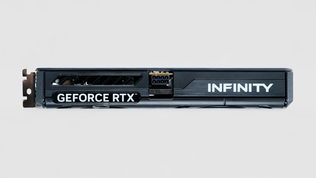 PALIT dévoile sa NVIDIA GeForce RTX 5060 Infinity 2 OC 4 PALIT RTX 5060 Infinity 2 OC un connecteur