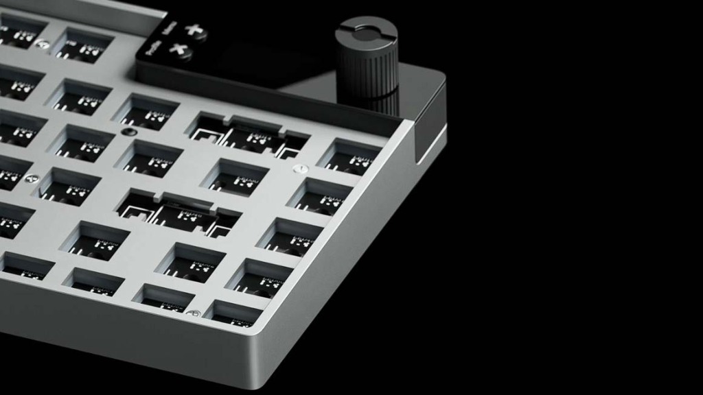 Pulsar Gaming lance le clavier gaming eS HE 70 avec écran embarqué et fonctionnalités avancées 5 Pulsar Gaming eS HE 70 CNC alu
