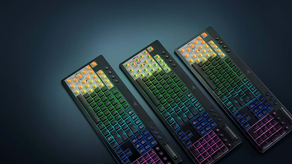 RAZER BlackWidow V4 Low-Profile switches