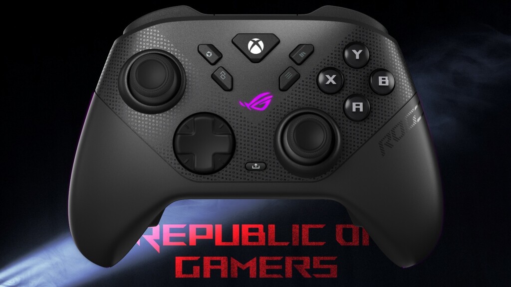 ASUS ROG sort les gros calibres à la Gamescom 2025 : découvrez toutes les nouveautés. 13 ROG Raikiri II Xbox Wireless Photoroom