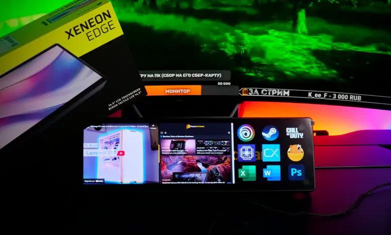 annonce officielle corsair xeneon edge