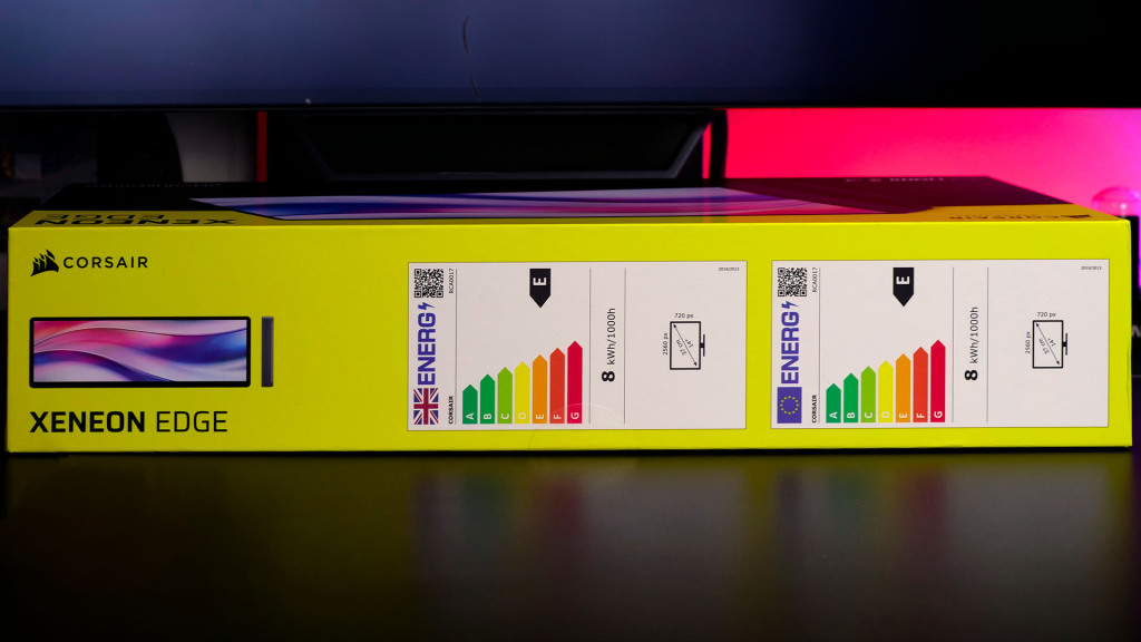 corsair xenon edge box classe energie