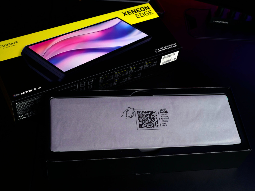 corsair xenon edge box unboxing 01