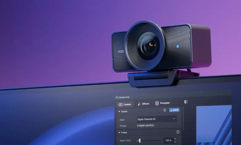 Facecam 4K : Elgato démocratise la vidéo 4K60 avec une webcam de studio 1 elgato Facecam 4K