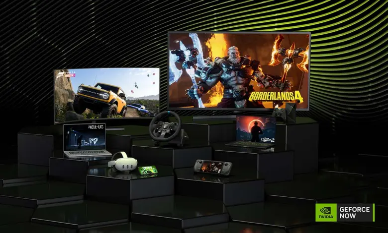 NVIDIA Blackwell débarque sur GeForce NOW : RTX 5080, DLSS 4 et plus de 4 500 jeux 1 geforce now gamescom 2025