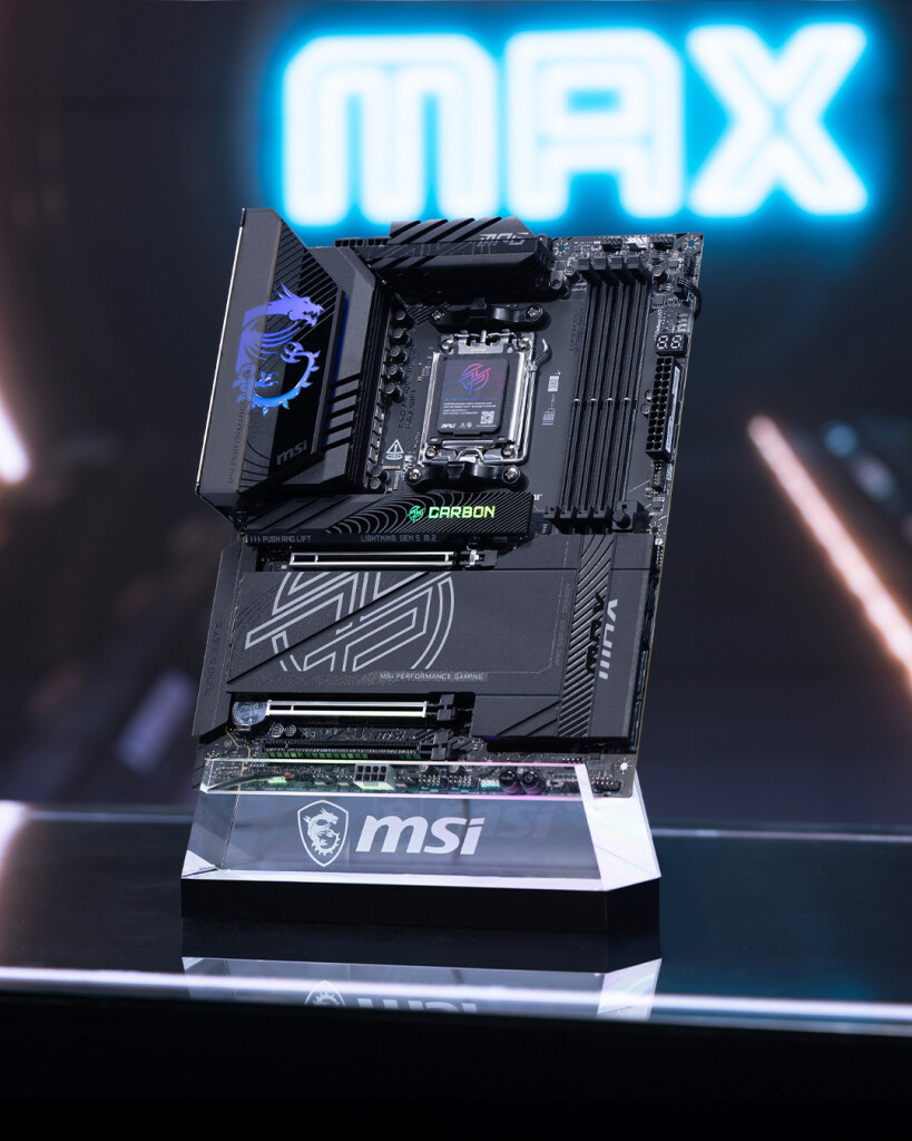 msi x870e carbon max wifi