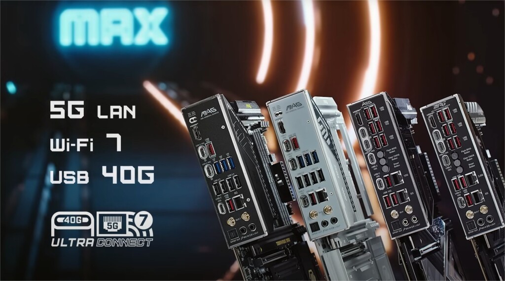 msi x870e max lan 5g