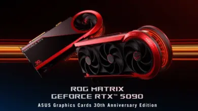 RTX 5090 ROG Matrix : ASUS sort le grand jeu pour ses 30 ans 40 rog 5090 matrix hero image