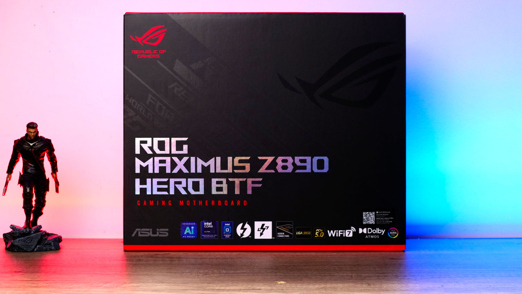 rog maximus z890 hero btf unboxing 01