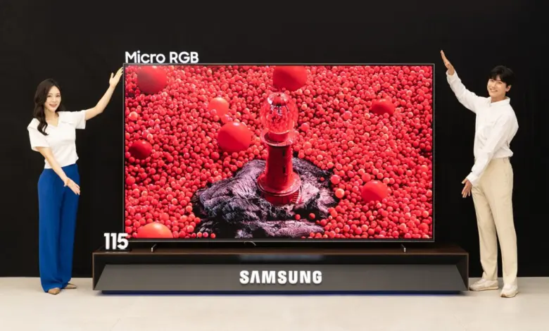 samsung tv micro led rgb 115
