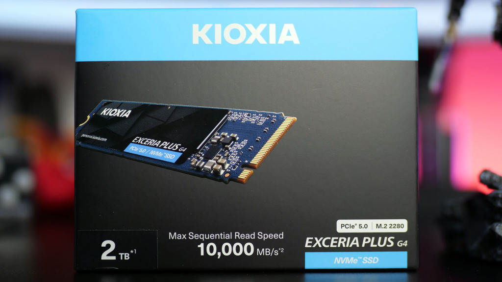 ssd kioxia exceria plus g4 box recto