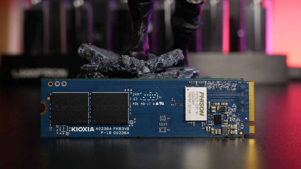 ssd kioxia exceria plus g4 composants