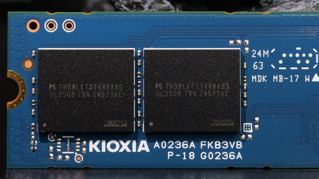 ssd kioxia exceria plus g4 zoom bics 8 218 Layer 3D TLC