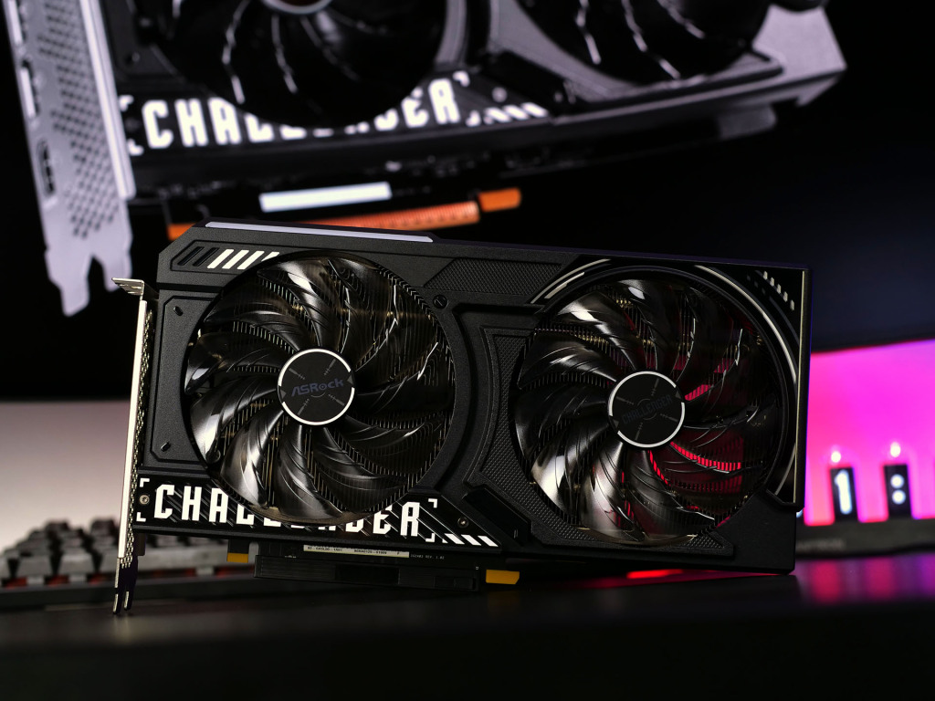 ASRock Arc B580 Challenger OC vue de face