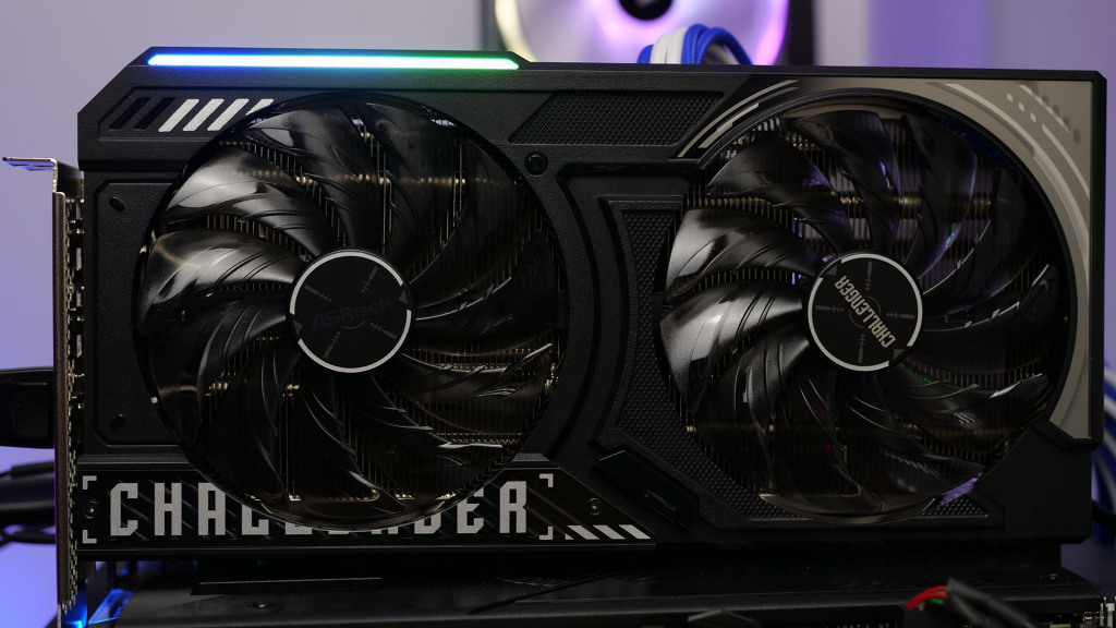 ASRock Arc B580 Challenger OC effet RGB