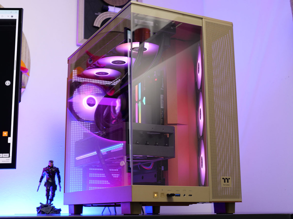 thermaltake view 380 xl tg argb gravel sand build btf 07