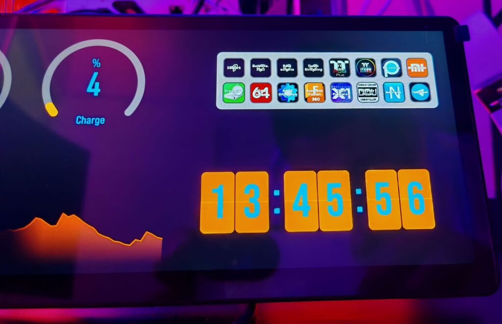 xeneon edge virtual stream deck