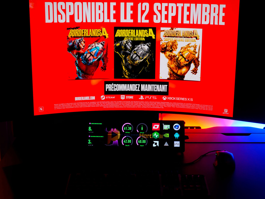 Corsair Xeneon Edge 14.5" : l'écran secondaire tactile enfin lancé 3 xeneon icue desktop 01