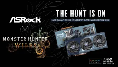 ASRock collabore avec Capcom pour lancer la carte graphique AMD Radeon RX 9070 XT MONSTER HUNTER WILDS EDITION 16GB 35 ASRock RX 9070 XT MONSTER HUNTER WILDS Couv