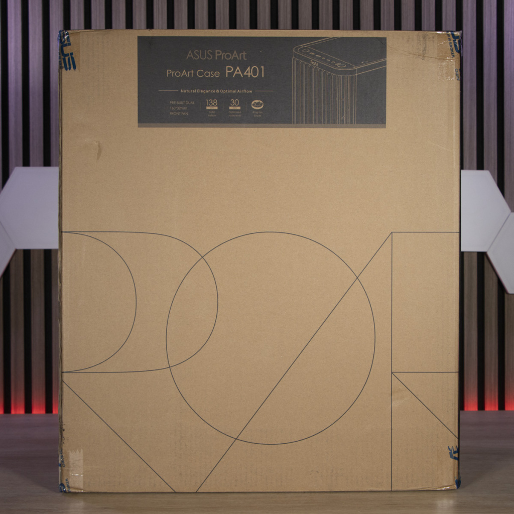 ASUS ProArt P401 emballage face arrière
