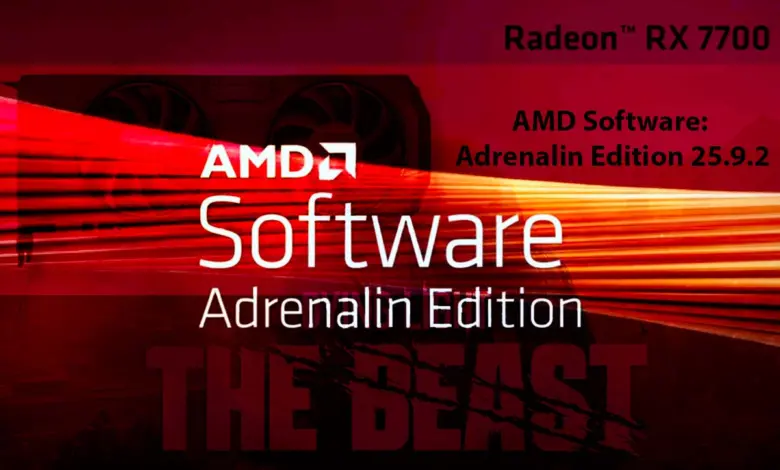 AMD Adrenalin Edition 25.9.2 : pilote officiel pour la RX 7700 et Dying Light 1 Adrenalin Edition 25 29.9.2 rx 7700 DLTB