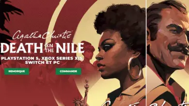 Agatha Christie Mort sur le Nil Couv