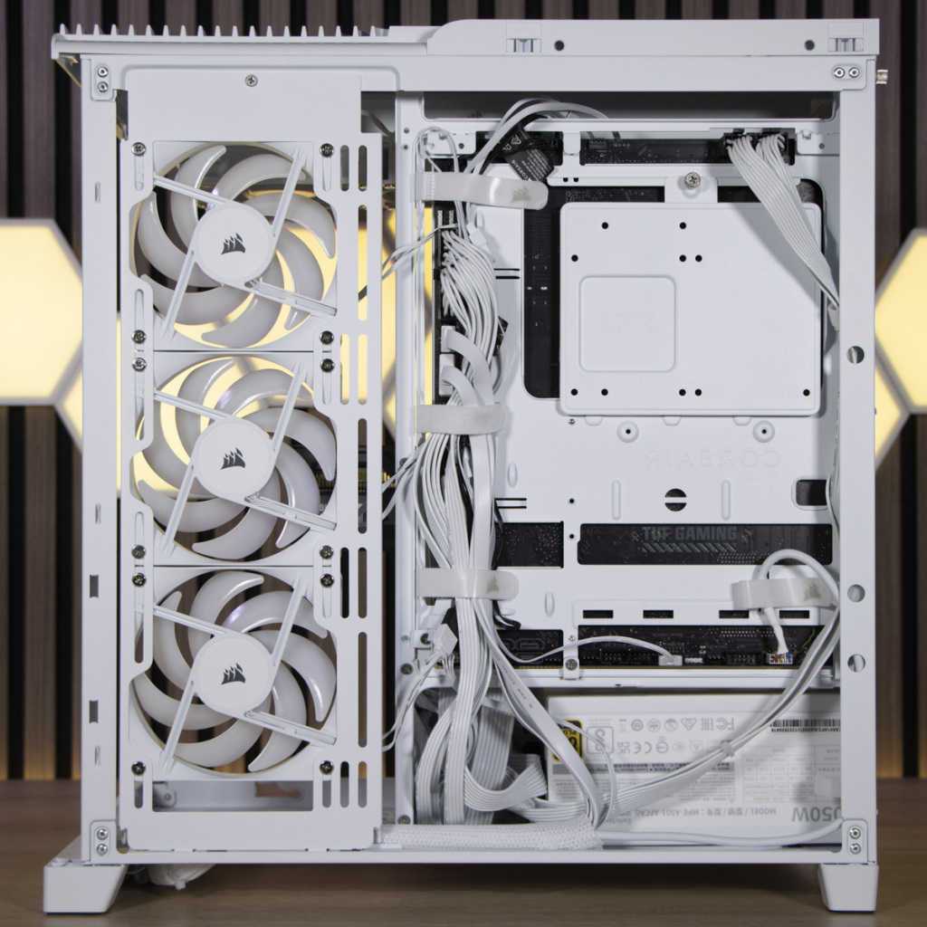 CORSAIR Frame 4500X montage chambre secondaire