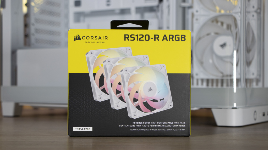 CORSAIR RS120 R ARGB face avant