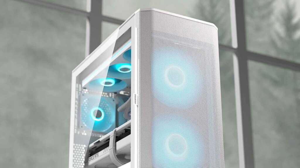 COUGAR Airface Flo RGB : un boîtier qui mise tout sur l'airflow 3 COUGAR Airface Flo RGB façade mesh