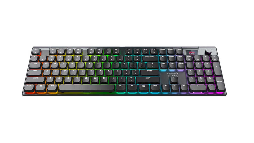 CHERRY XTRFY MX 10.1 wireless : un clavier de jeu mécanique sans fil mince et rapide 2 CHERRY XTRFY MX 10.1 wireless