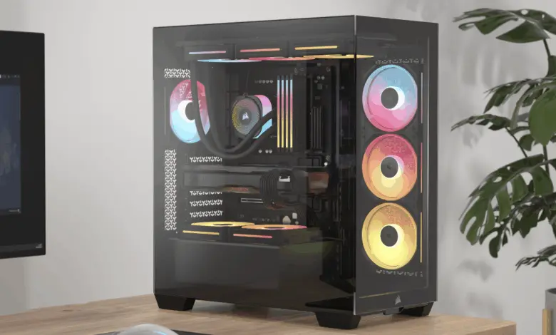 Corsair 3500X : le boîtier évolue avec des reverse fans et un montage affiné 1 Corsair 3500X LX R RGB iCUE LINK