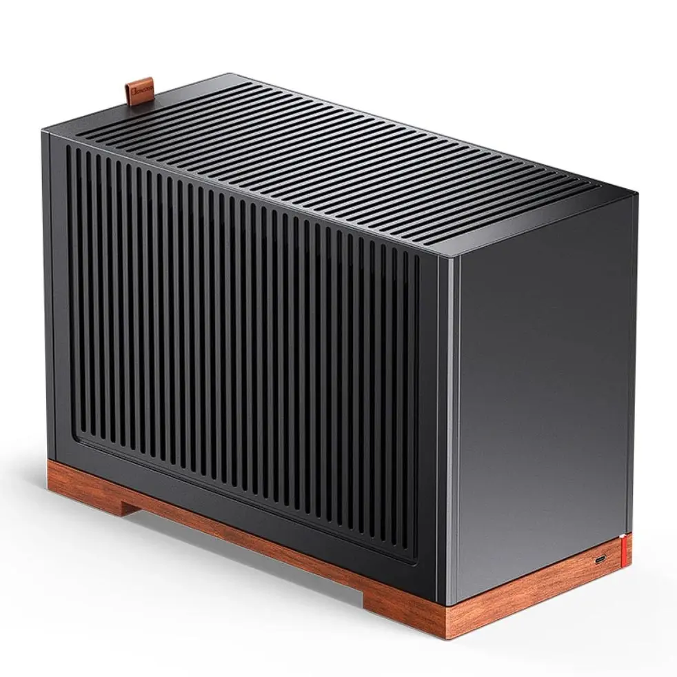 Jonsbo présente le boîtier ITX T9 : style bois & alu dans seulement 11,3 L 2 JONSBO T9 1