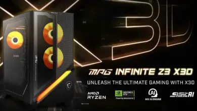 MSI dévoile l’ordinateur de bureau de jeu MPG Infinite Z3 X3D équipé de processeurs AMD Ryzen X3D 34 MSI MPG Infinite Z3 X3D Couv