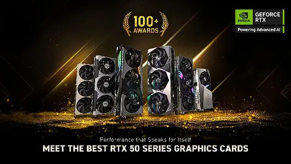 MSI dévoile des produits d’IA de nouvelle génération au Tokyo Game Show 2025 8 MSI RTX 50