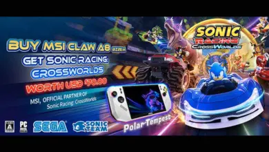 MSI SEGA Sonic Racing CrossWorlds Couv