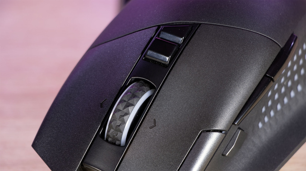 MSI Versa Pro Wireless molete boutons arrière