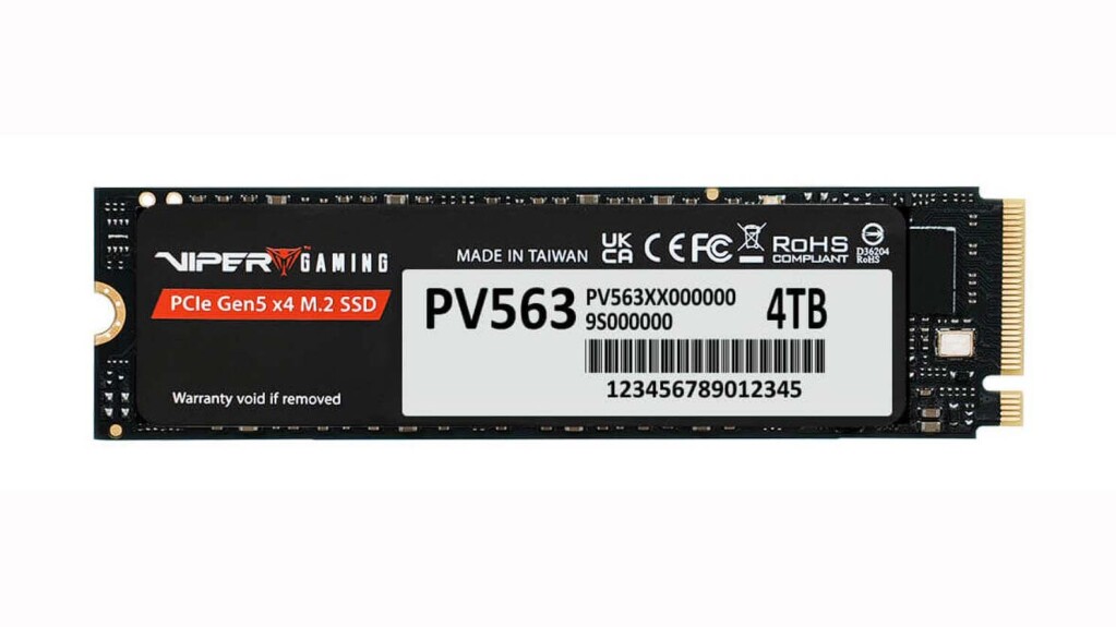 Patriot Memory élargit sa gamme de disques SSD PCIe Gen5 avec le lancement du Viper PV563 et du Patriot PA523 5 Patriot SSD PCIe Gen5 PV563