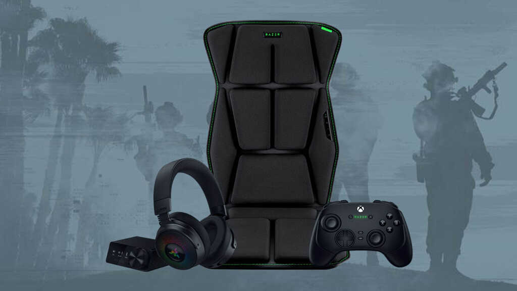 Ressentez la fureur de la guerre : les technologies haptiques Razer Sensa HD et Razer Chroma RGB offrent une immersion de niveau supérieur dans Battlefield 6 3 RAZER Battlefield 6 Sensa HD Haptics